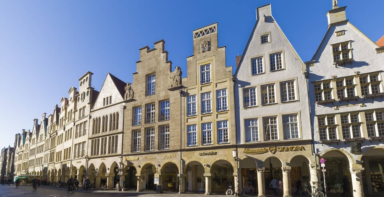 Einkaufen in Münster - z.B. am Prinzipalmarkt