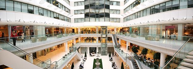 Große Einkaufszentrum in der Nähe in Deutschland