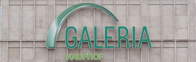 Logo an einer Filiale von Galeria Kaufhof