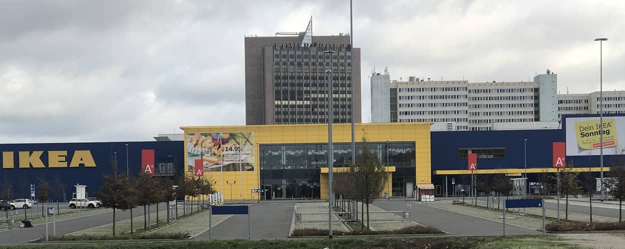 Der Ikea Standort in Berlin Lichtenberg